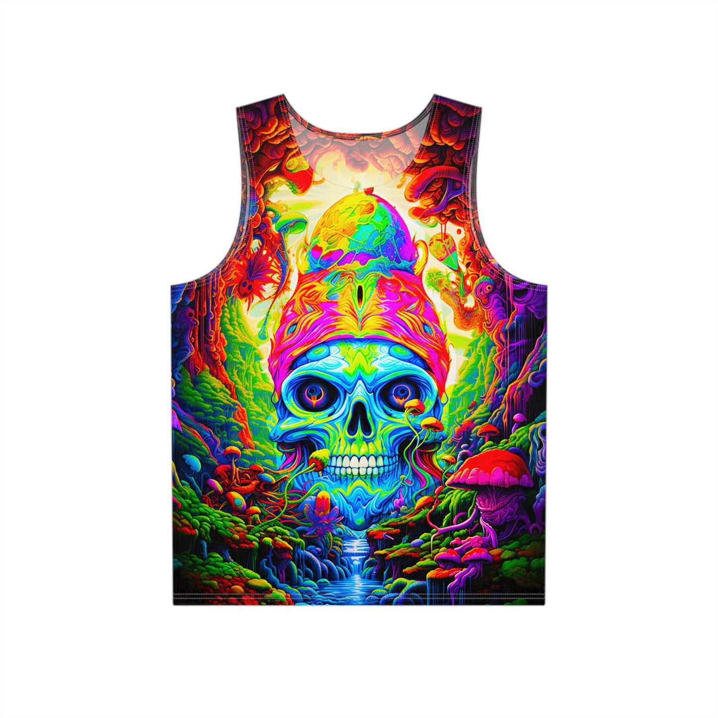 Divinity in the Forest Men's Tank v1