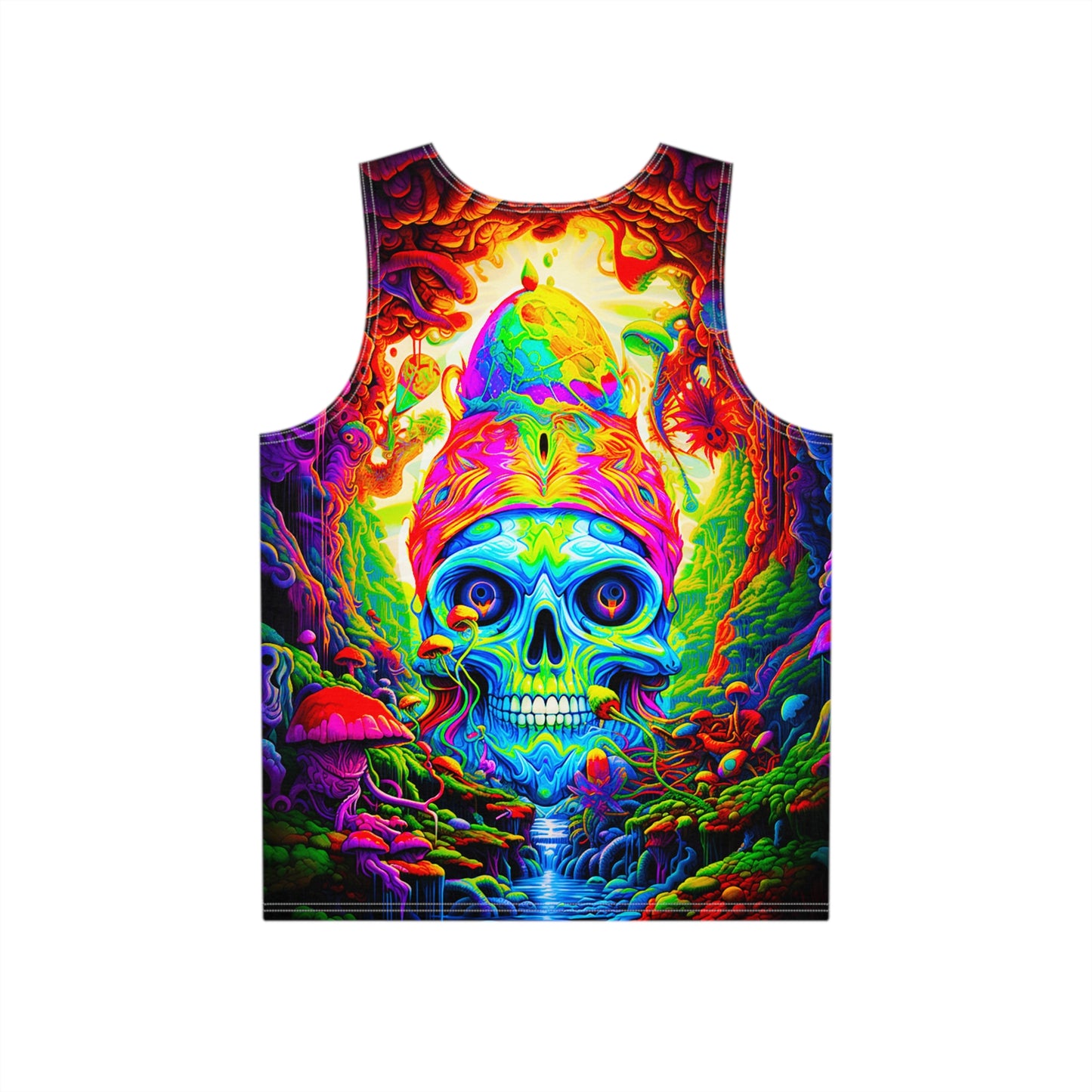 Divinity in the Forest Men's Tank v1