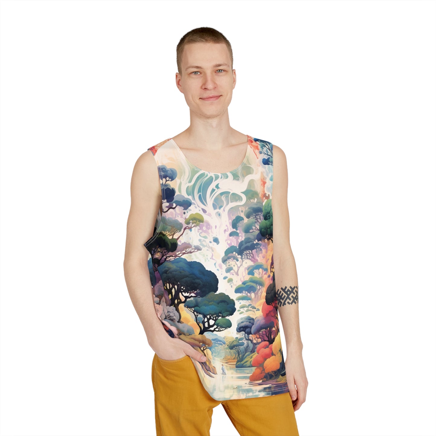 Fantasy Forest Men's Tank v1
