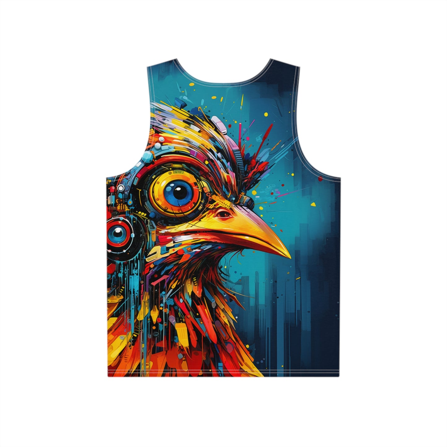 Robot Bird Future Punk Men's Tank v1