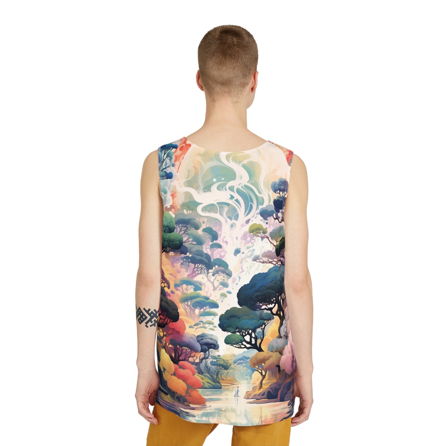 Fantasy Forest Men's Tank v1