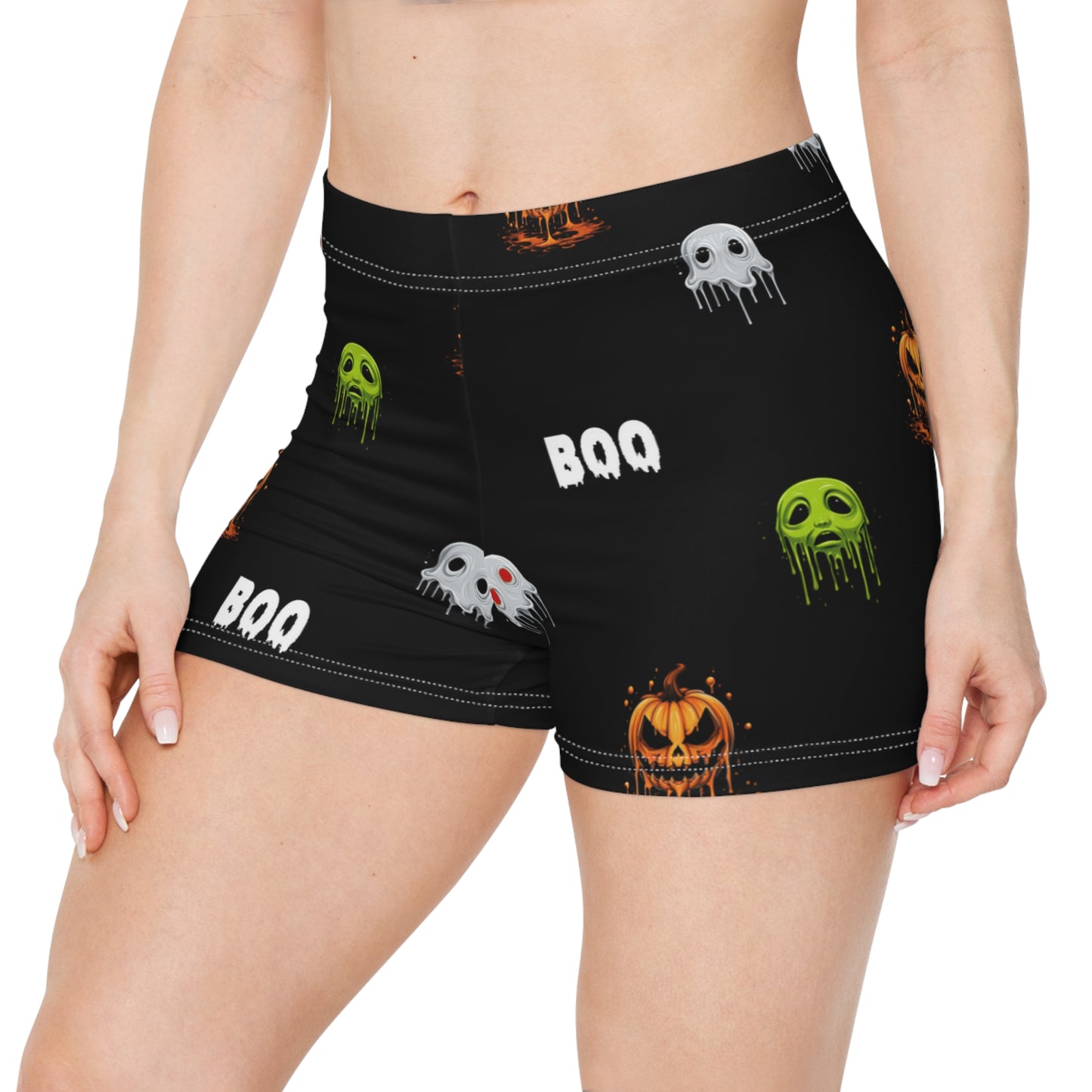 Spooky Halloween Boo-ty Shorts v1