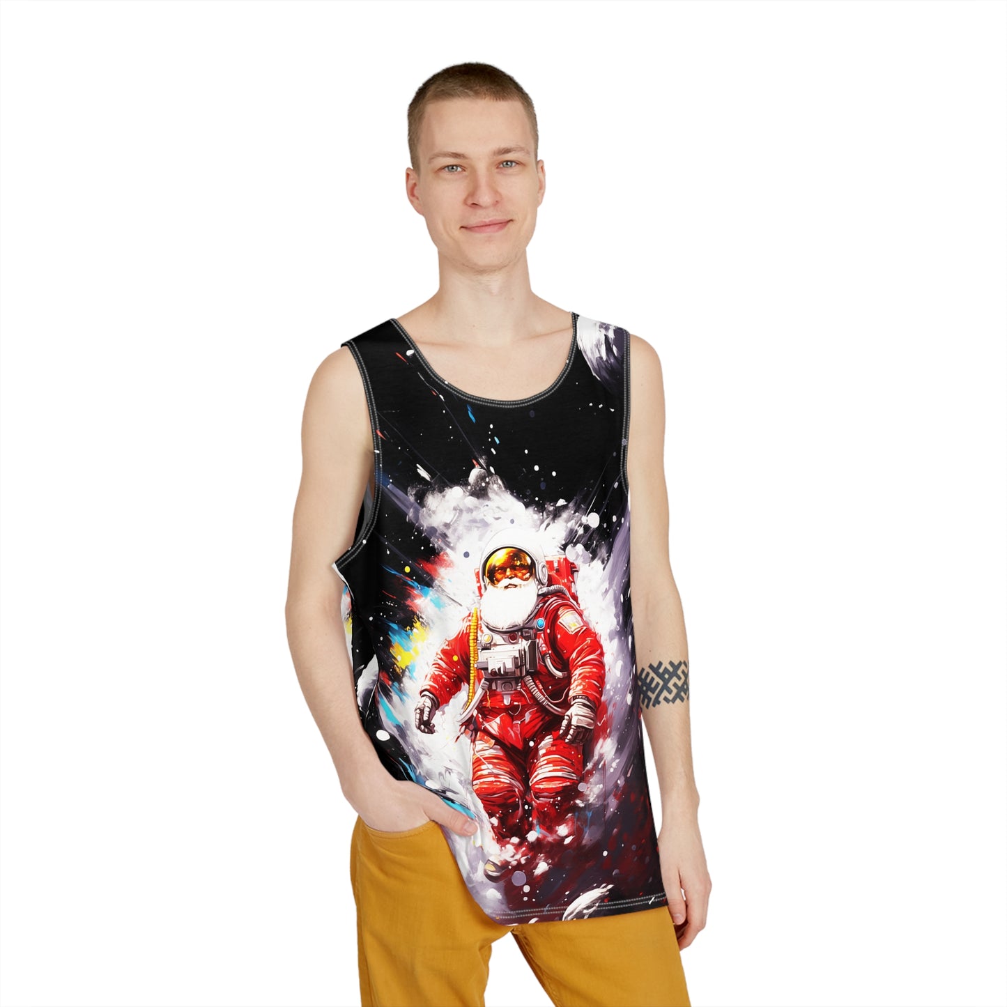 Santa in Space Tank v2