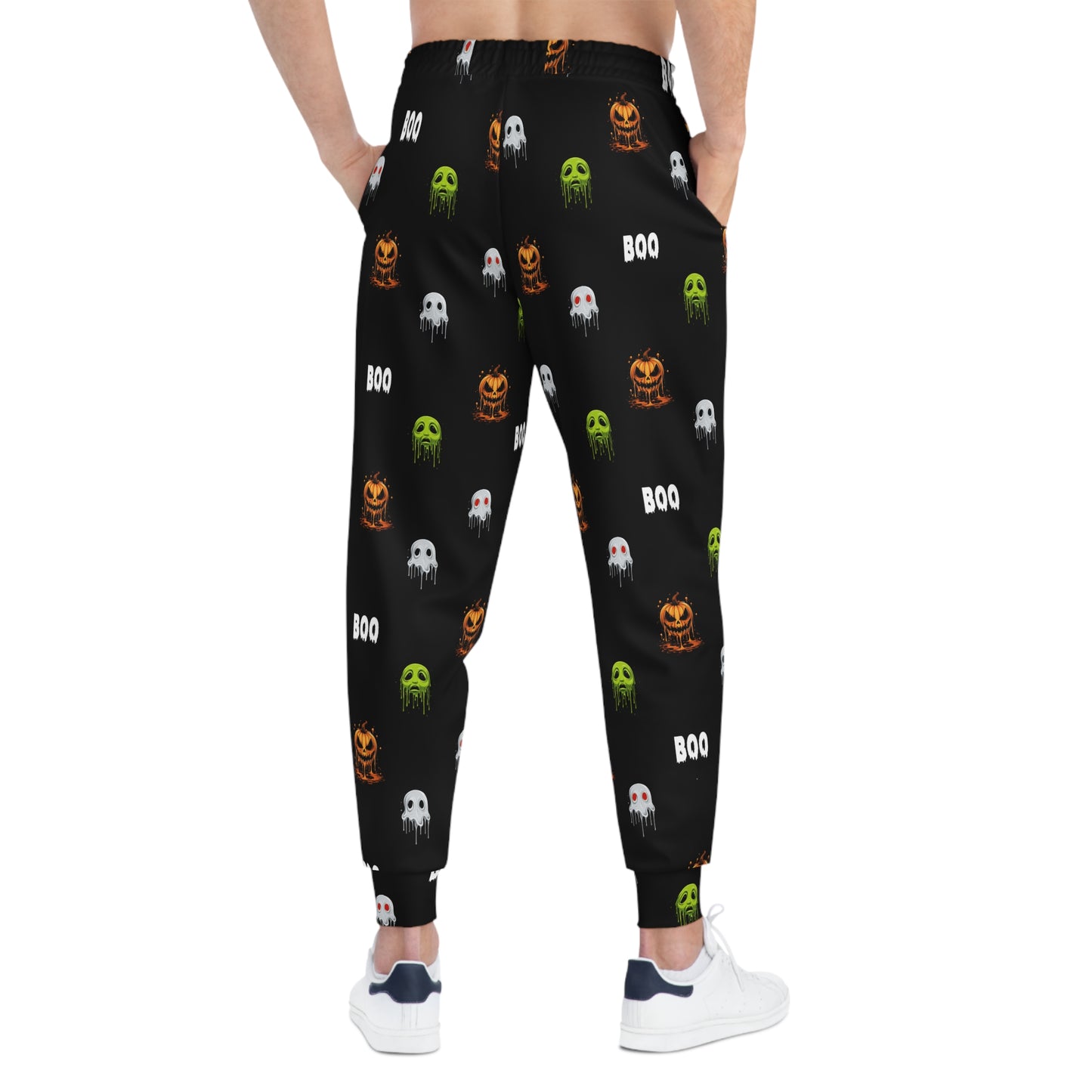Spooky Halloween Boo Athletic Joggers v1