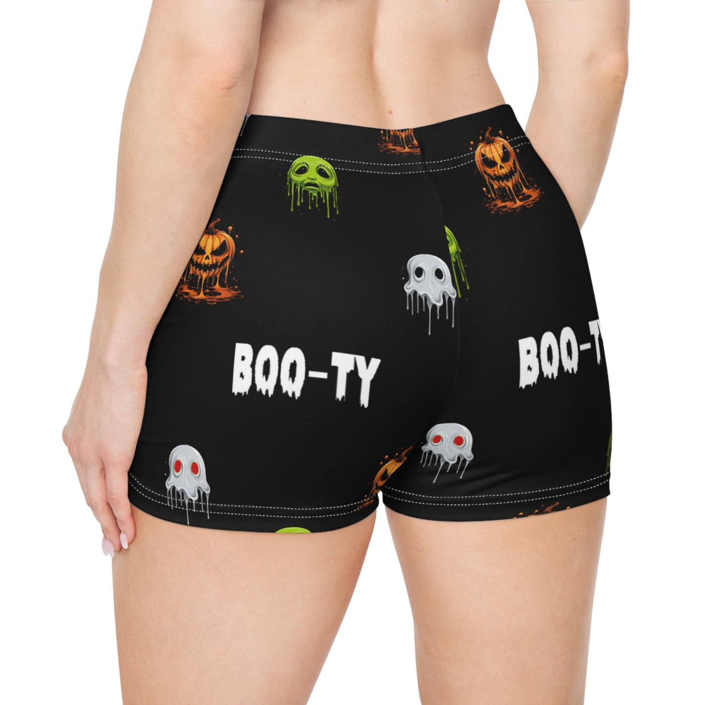 Spooky Halloween Boo-ty Shorts v1