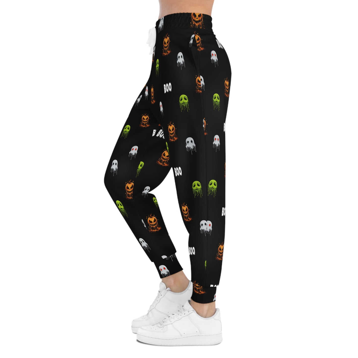 Spooky Halloween Boo Athletic Joggers v1