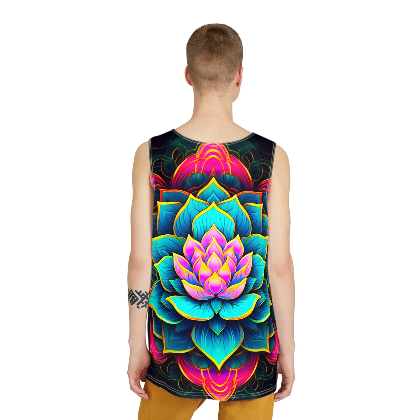 Lotus Flower Men's Tank v1