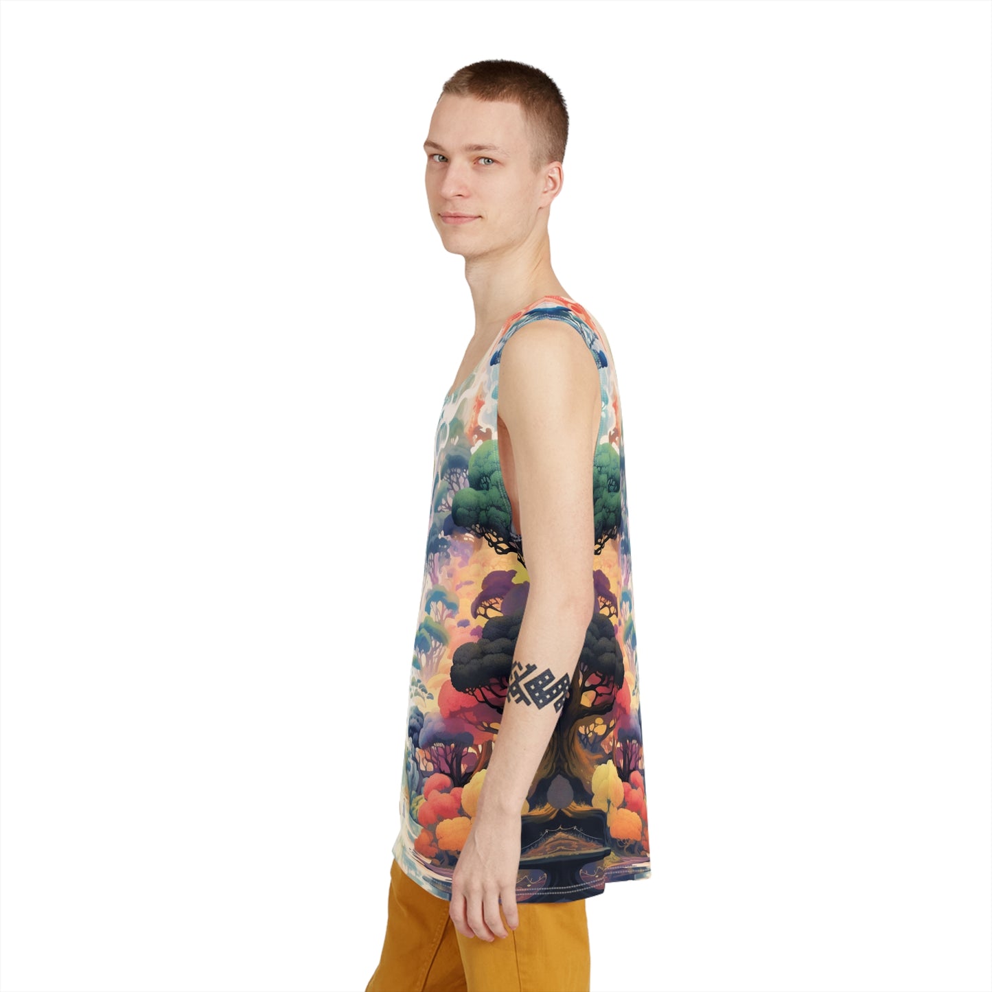 Fantasy Forest Men's Tank v1