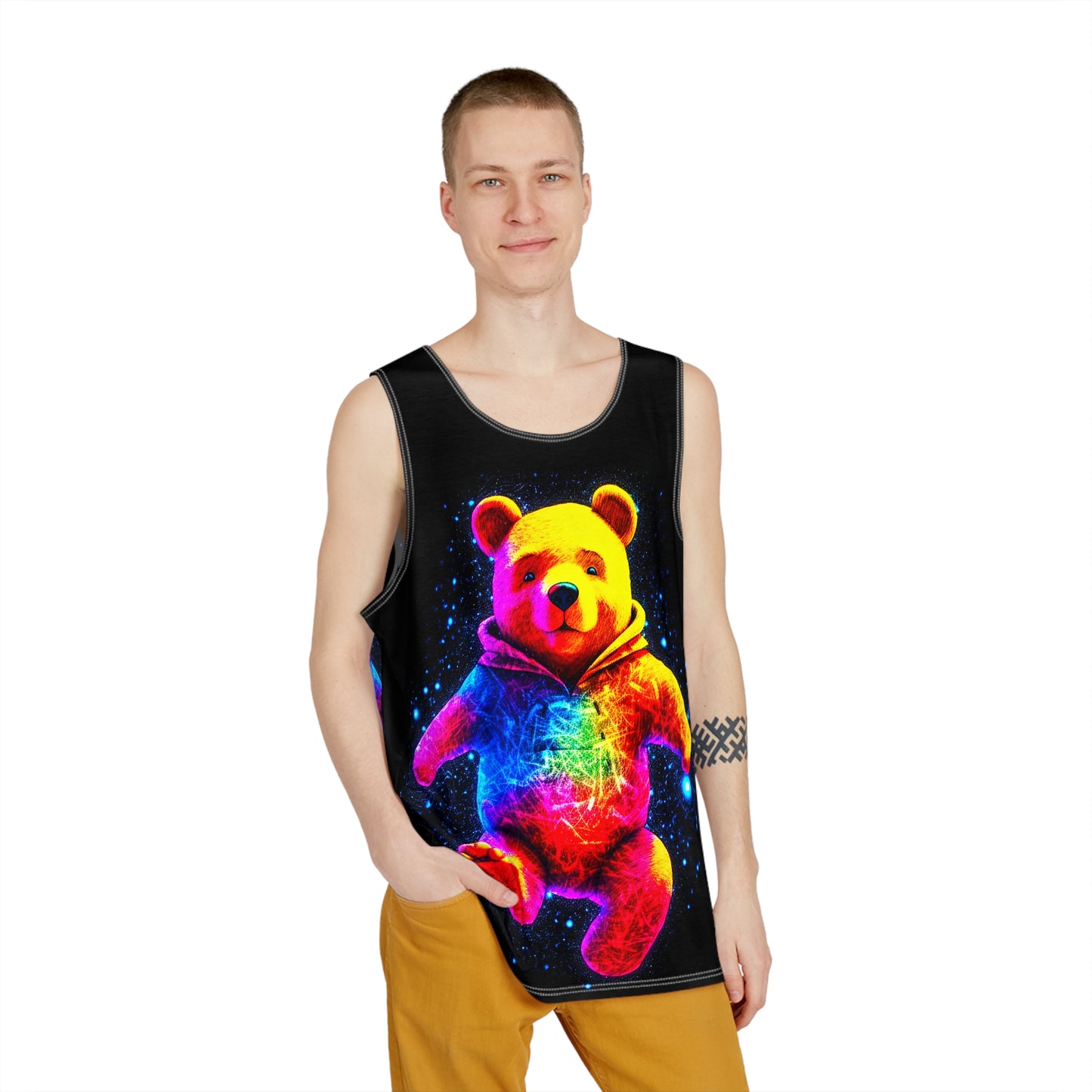 Pooh Bear Raver Tank Top v1