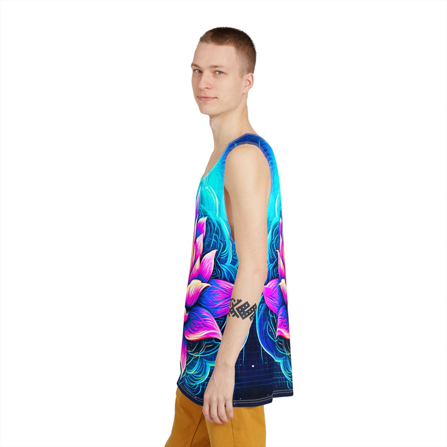 Lotus Flower Men's Tank v2
