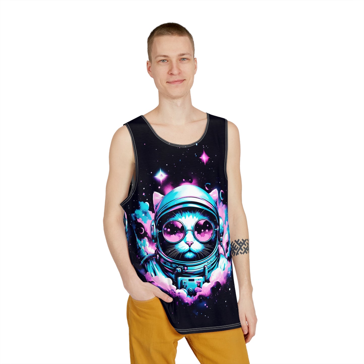 Dr Felix Quasar the Cat Astronaut - Tank Top