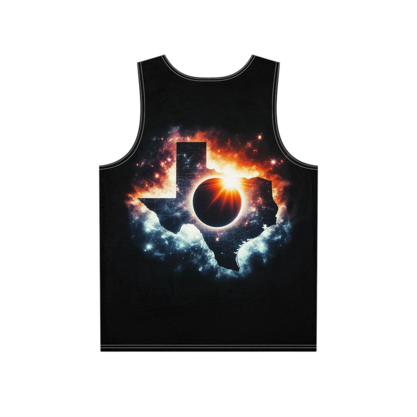 Texas Eclipse Hamsa Hand Tank Top