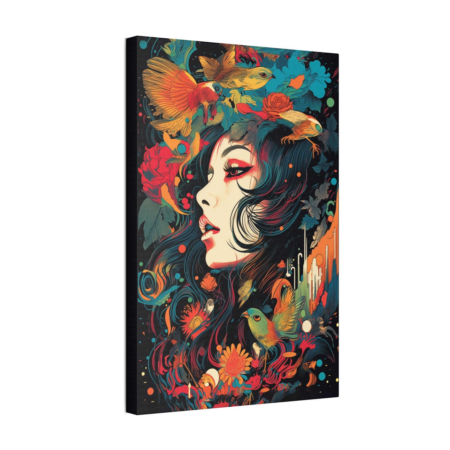 Floral Dreams - Classic Stretched Canvas